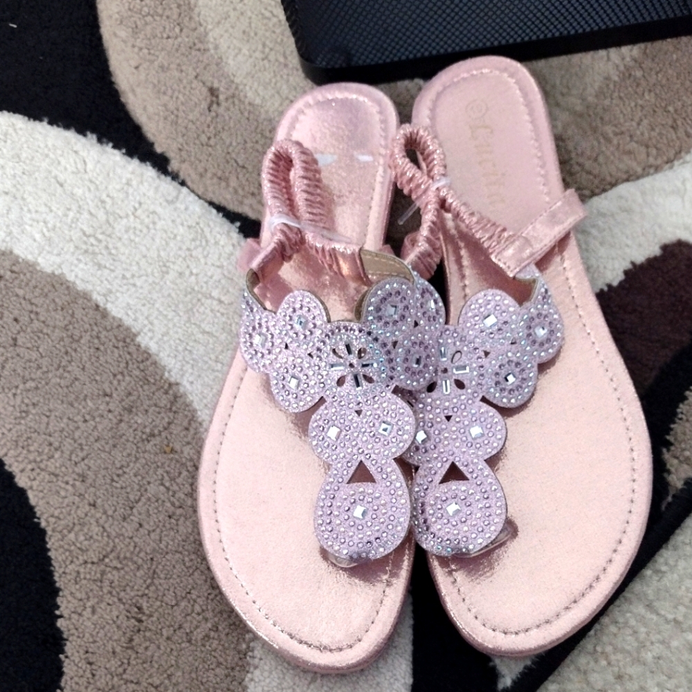 Rose Gold Sandals